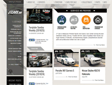 Tablet Screenshot of jtcars.net